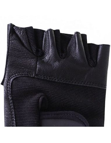 Rękawice kulturystyczne profit pro czarne 1615