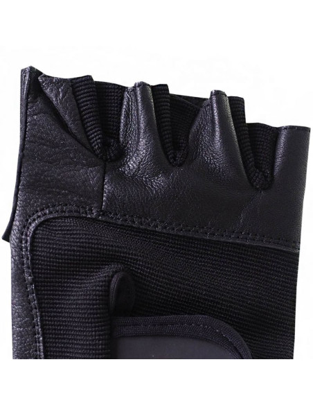 Rękawice kulturystyczne profit pro czarne 1615