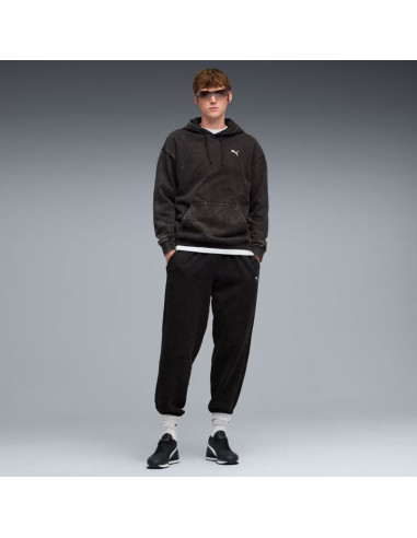 Bluza puma ess elevated relaxed wash hoodie m 688049