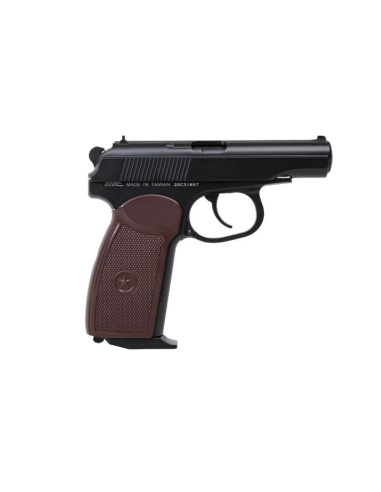 Wiatrówka pistolet ranger pm bb kwc kal. 4,5 bbs blow back 15 strz. full metal co2 (aakcmb440azb)