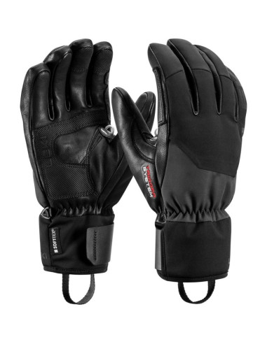 Rękawice narciarskie leki hevon thermo 3d - black