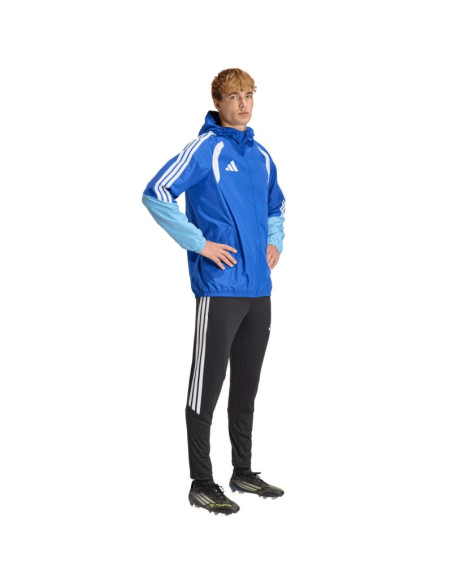 Kurtka męska adidas tiro 26 competition all weather niebieska kb0135