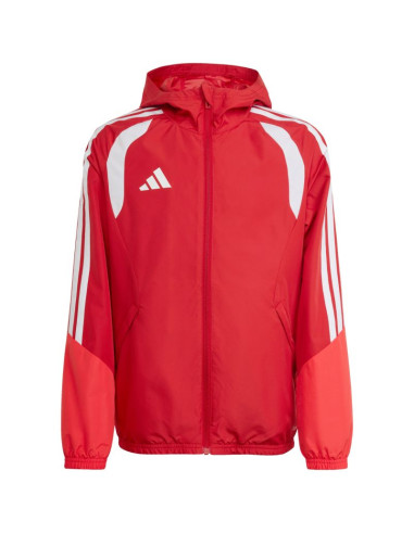 Kurtka dla dzieci adidas tiro 26 competition all weather czerwona kb0155