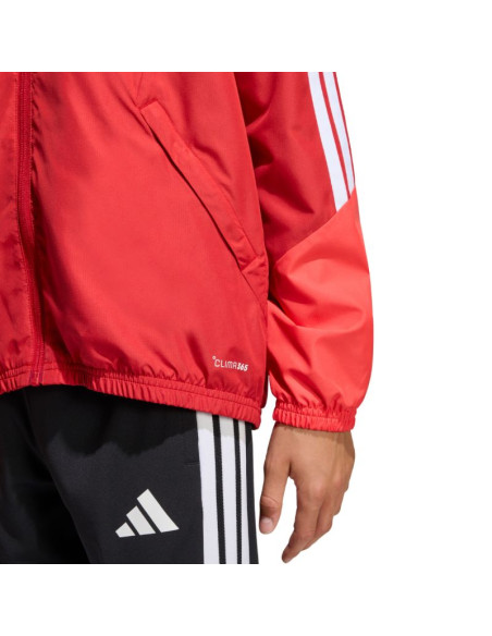 Kurtka dla dzieci adidas tiro 26 competition all weather czerwona kb0155