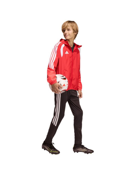 Kurtka dla dzieci adidas tiro 26 competition all weather czerwona kb0155