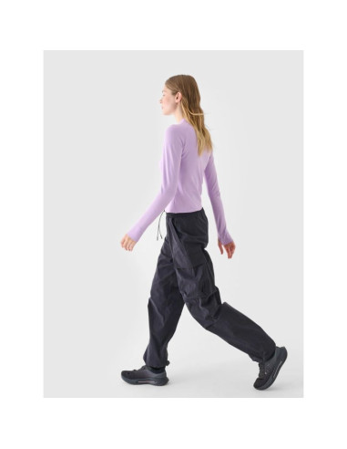 Spodnie casual cargo damskie 4f 4fraw24ttrof1169-20s