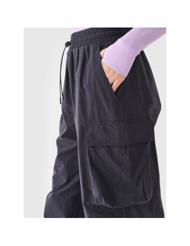 Spodnie casual cargo damskie 4f 4fraw24ttrof1169-20s