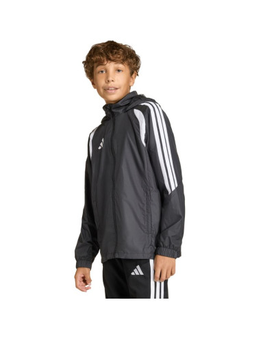 Kurtka dla dzieci adidas tiro 26 league czarna jy9726