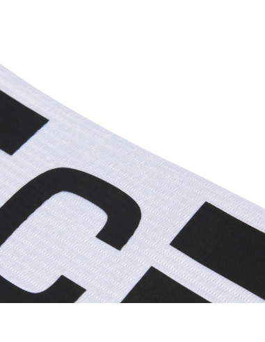 Opaska kapitana adidas tiro l ab biało-czarna kd4248