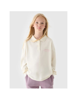 Longsleeve gładki dziewczęcy 4f junior 4fjraw24tlonf438-11s
