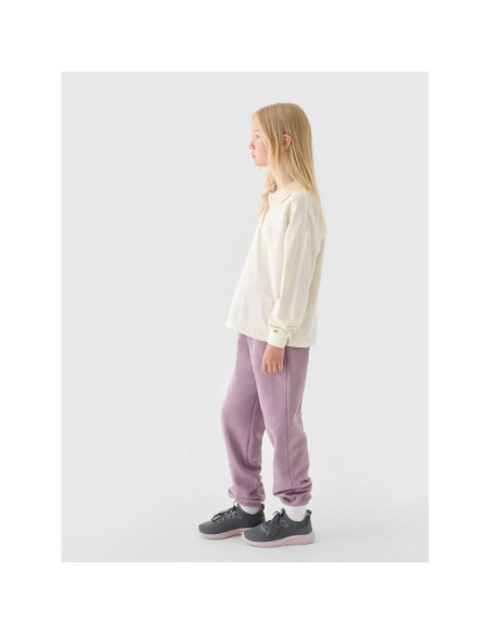 Longsleeve gładki dziewczęcy 4f junior 4fjraw24tlonf438-11s