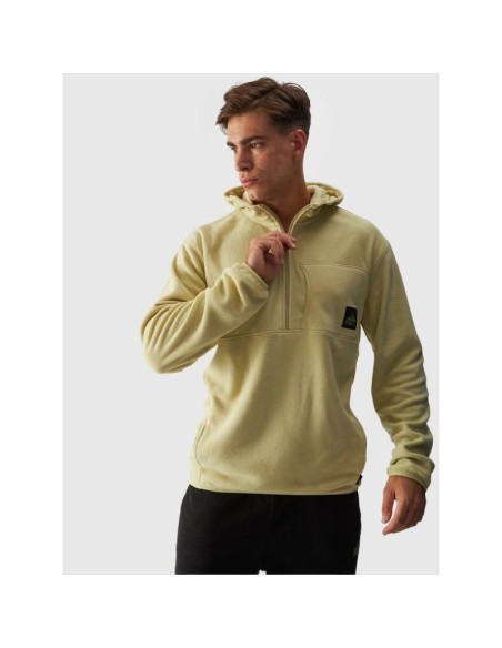 Polar z kapturem oversize męski 4f 4fwaw24tflem252-44s