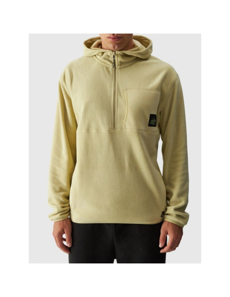 Polar z kapturem oversize męski 4f 4fwaw24tflem252-44s