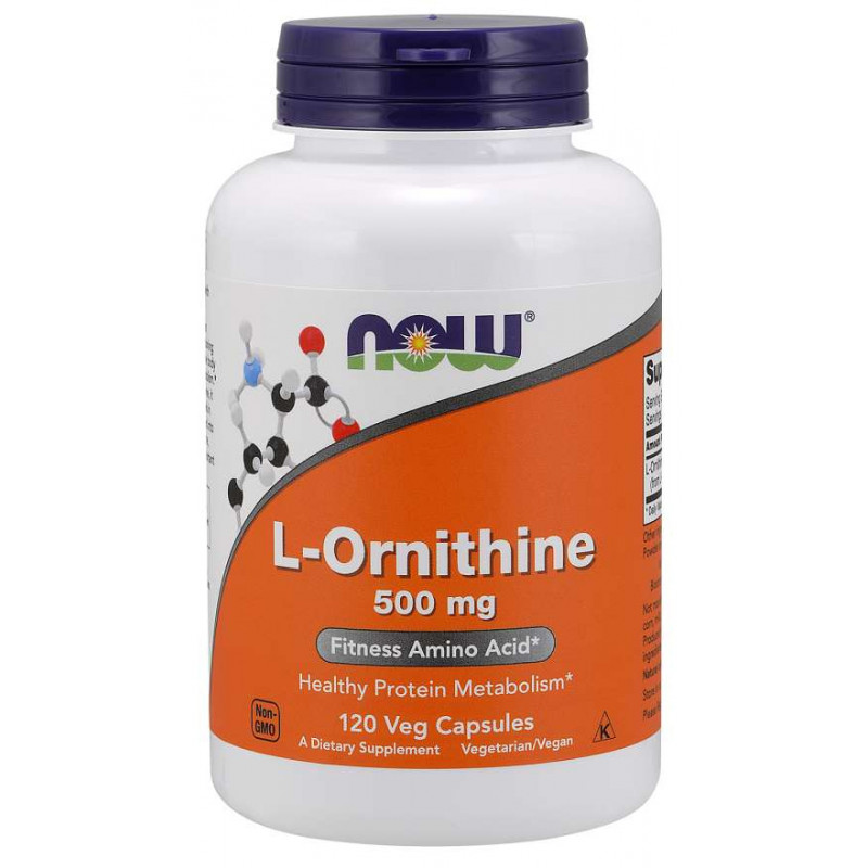 L-Ornithine 500 mg (120 kaps.)