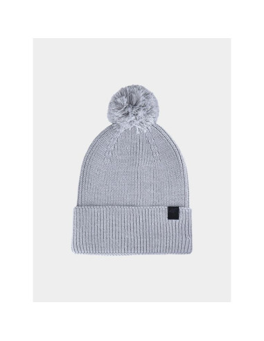 Czapka zimowa z pomponem uniseks 4f 4fwaw24acapu472-27s