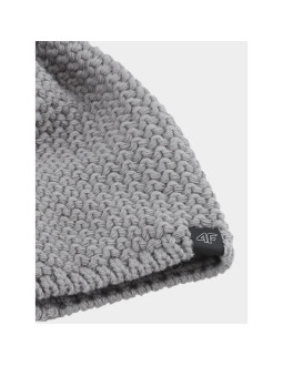 Czapka zimowa z pomponem męska 4f 4fwaw24acapm461-25s 2