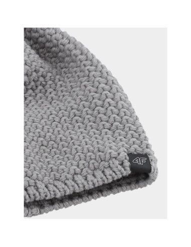 Czapka zimowa z pomponem męska 4f 4fwaw24acapm461-25s