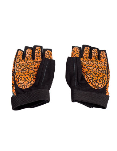 Rękawice na siłownię oragne/gray w hms rst03