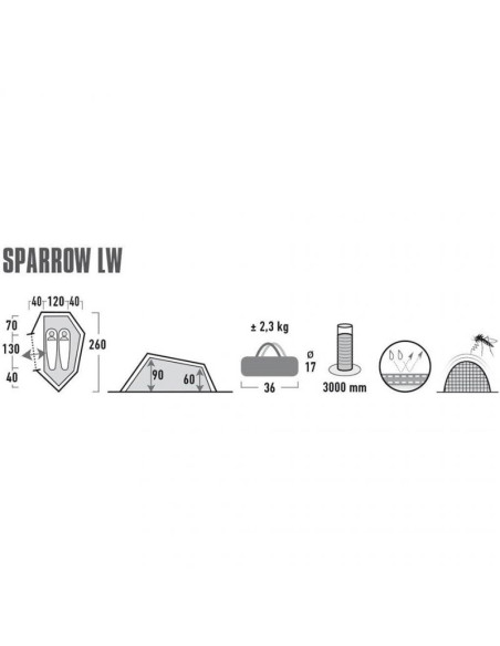 Namiot high peak sparrow 10187
