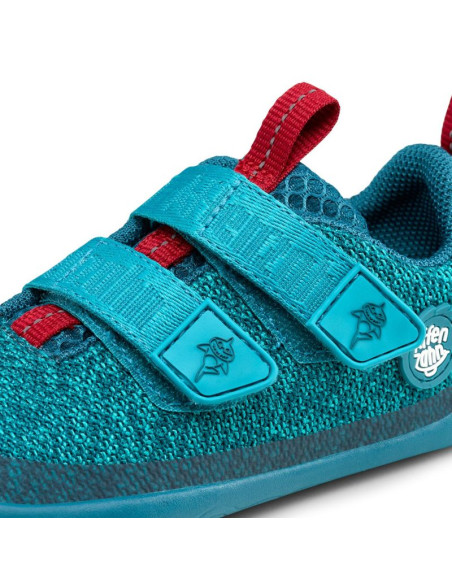 Buty affenzahn sneaker knit happy shark jr 00397