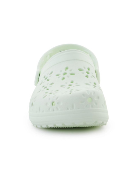 Klapki crocs classic floral cut out clog w
