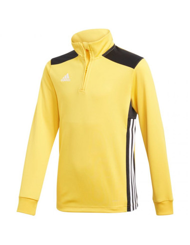 Bluza adidas regista 18 training żółta jr dj1841