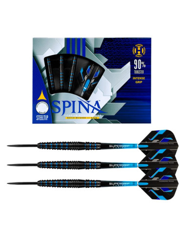 Rzutki harrows spina black 90% steeltip