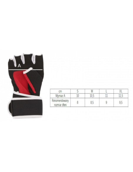 Rękawiczki neoprenowe z żelem masters