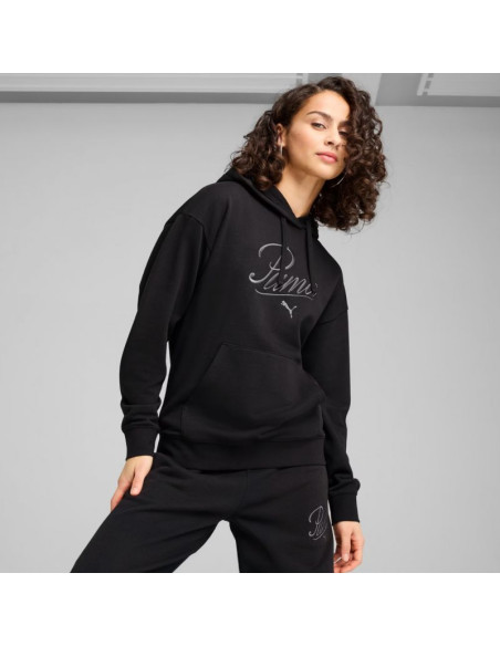 Bluza puma ess script comfort hoodie w 684983