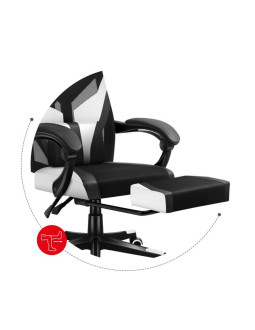 Fotel gamingowy huzaro combat 5.0 white