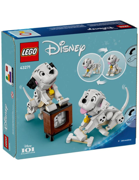 Lego disney 43271 classic lucky & penny 101 dalmatians puppies