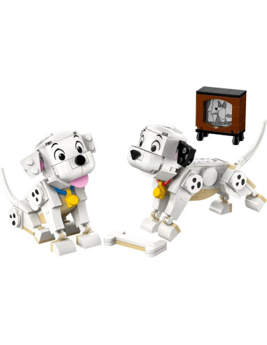 Lego disney 43271 classic lucky & penny 101 dalmatians puppies