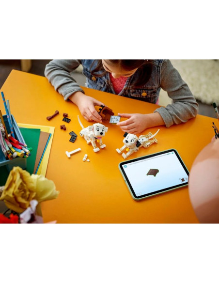 Lego disney 43271 classic lucky & penny 101 dalmatians puppies