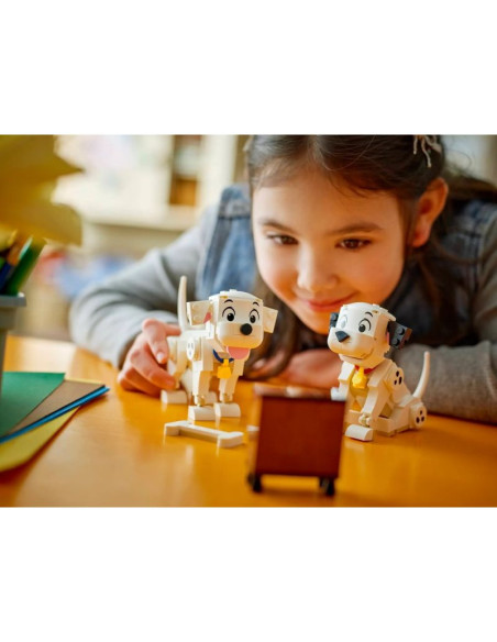 Lego disney 43271 classic lucky & penny 101 dalmatians puppies