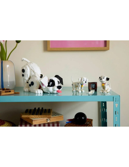 Lego disney 43271 classic lucky & penny 101 dalmatians puppies