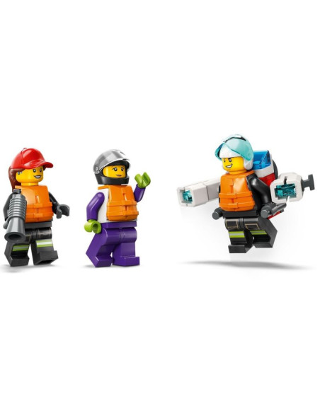 Lego city 60373 łódź strażacka