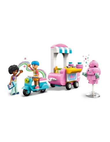 Lego friends 42643 stoisko z watą cukrową i skuter