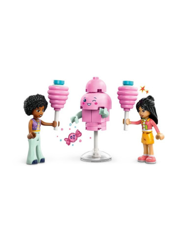 Lego friends 42643 stoisko z watą cukrową i skuter