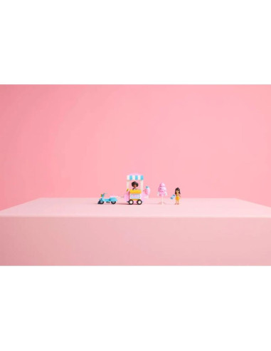 Lego friends 42643 stoisko z watą cukrową i skuter