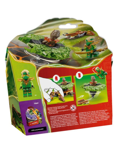 Lego ninjago 71850 lloyd vs. elemental monster spinner battle