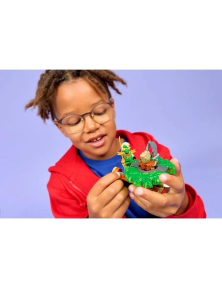 Lego ninjago 71850 lloyd vs. elemental monster spinner battle