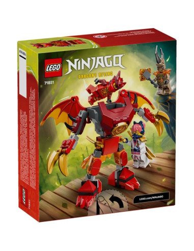 Lego ninjago 71851 kai’s dragon mech battle pack