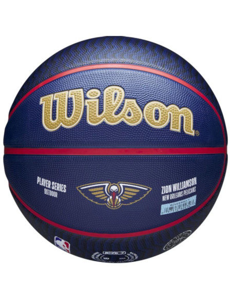 Piłka do koszykówki wilson nba player icon zion williamson outdoor ball