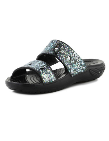 Klapki crocs classic glitter sandal jr 207788