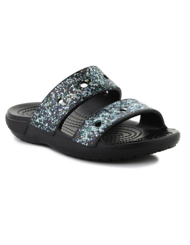 Klapki crocs classic glitter sandal jr 207788