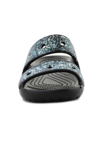 Klapki crocs classic glitter sandal jr 207788