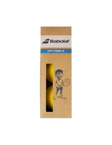 Piłki tenisowe babolat soft foam 3szt 501058