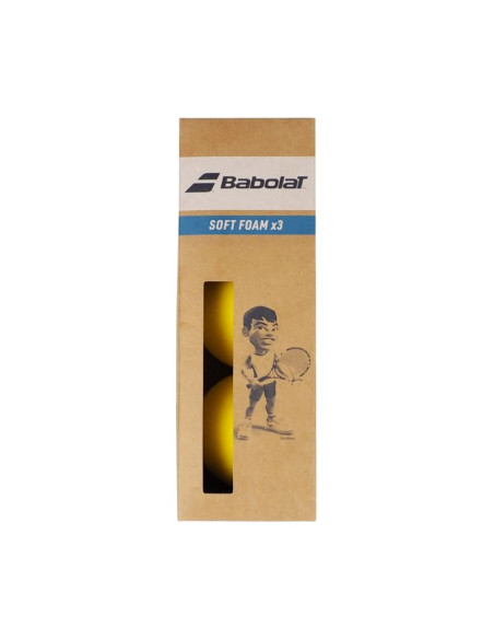 Piłki tenisowe babolat soft foam 3szt 501058