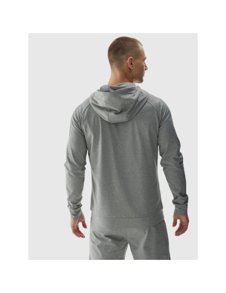 Bluza treningowa regular szybkoschnąca męska 4f 4fwaw24tfswm403-25m