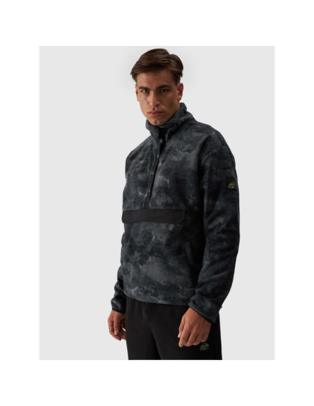 Polar ze stójką oversize męski 4f 4fwaw24tflem299-90a